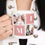 Collage photo Mimi Custom Giant Coffee Mug<br><div class="desc">Customisez cette tasse avec vos propres photos et offrez-la en cadeau! !</div>