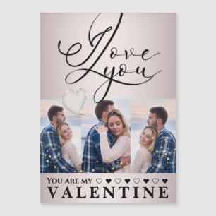 Collage photo moderne pour la Saint-Valentin