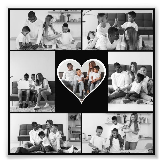 Collage photo noir et blanc 7 (Devant)