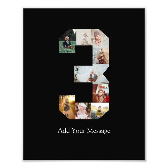 Collage photo noir et blanc numéro 3 (Devant)