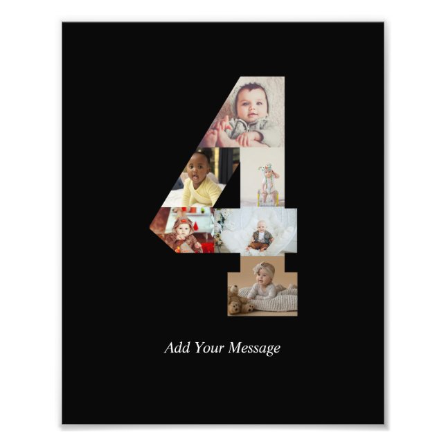 Collage photo noir et blanc numéro 4 (Devant)