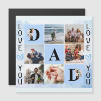 Collage photo personnalisé de Love You Dad - Perso