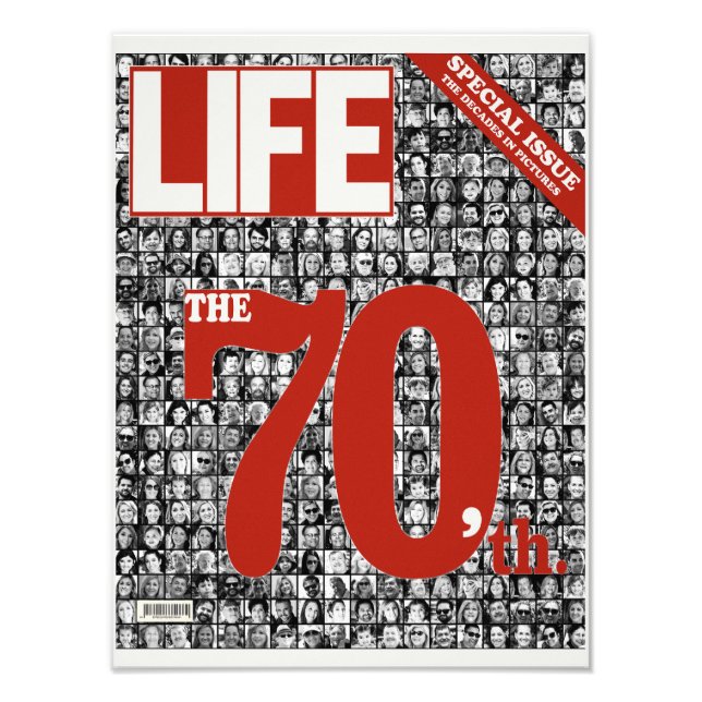 Collage photo personnalisé du magazine Life (Devant)