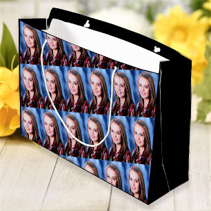 Collage Photo Personnalisé Grand Sac Cadeau