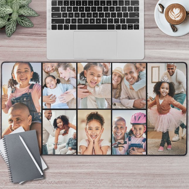Collage photo simple (Simple Photo Collage Desk Mat)