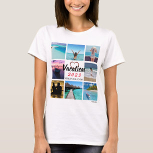 Collage photo T-shirt personnalisé