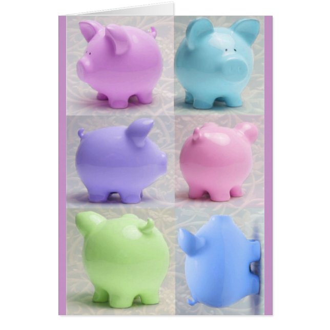 Collage Piggy mignonne (Devant)