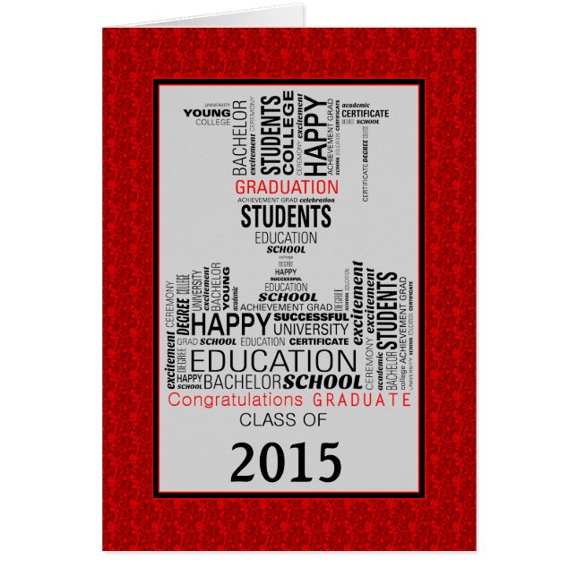Collage Red Graduate (Devant)