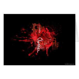 Collage rouge de corps de lanterne