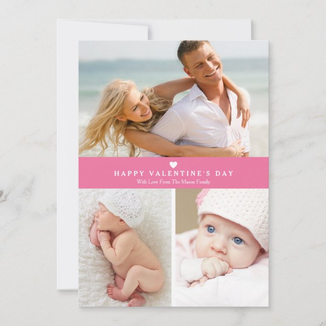 Collage simple | Rose (Devant)