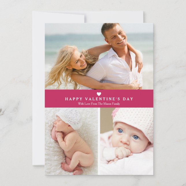 Collage simple | Rouge (Devant)