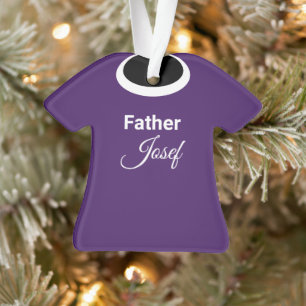 Collaire clérical du prêtre de la paroisse