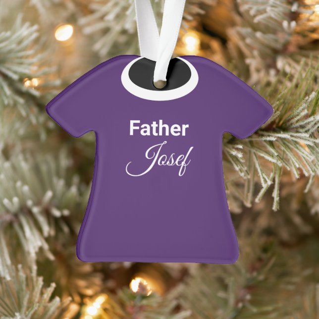 Collaire clérical du prêtre de la paroisse (Arbre)