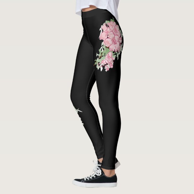 Collants à imprimé floral, Collants Jardin Botaniq (Gauche)