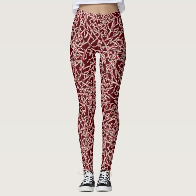 Collants à motif de canne à sucre (Devant)