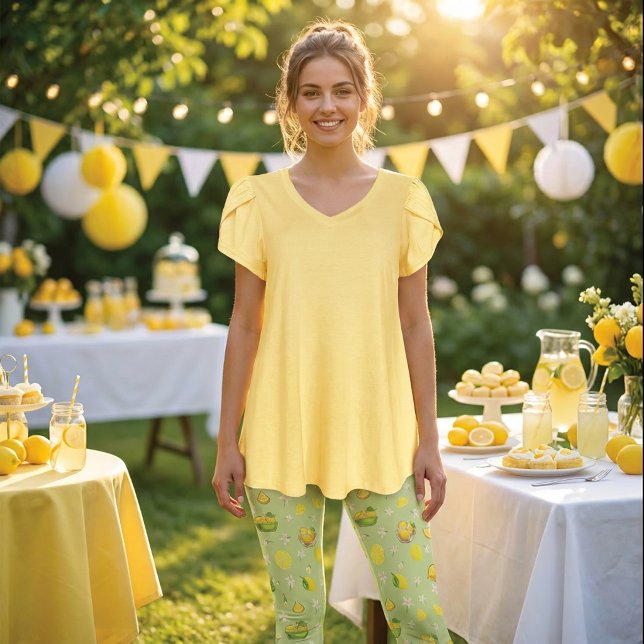 Collants à motif été citron (Créateur téléchargé)