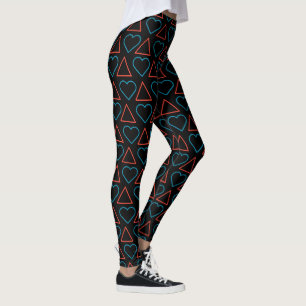 Collants à motif "Tombez amoureux du changement"