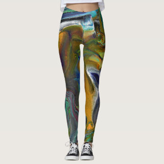 Collants abstraits 3 couleurs indécis