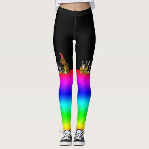 Collants Animaux Dessin Animé Jambes Funky