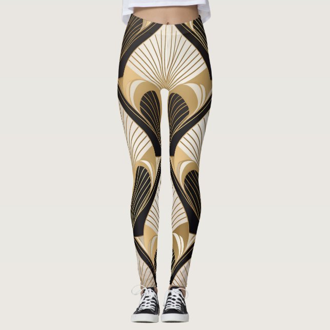 Collants Art Déco Glamour (Devant)
