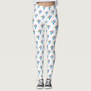 Collants avec le drapeau de Séoul, Corée du Sud