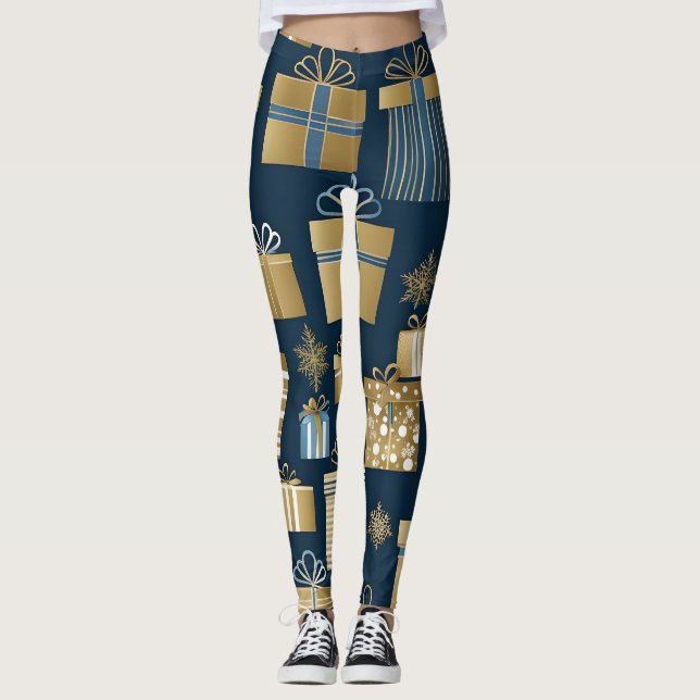 collants boîtes de noël (Devant)