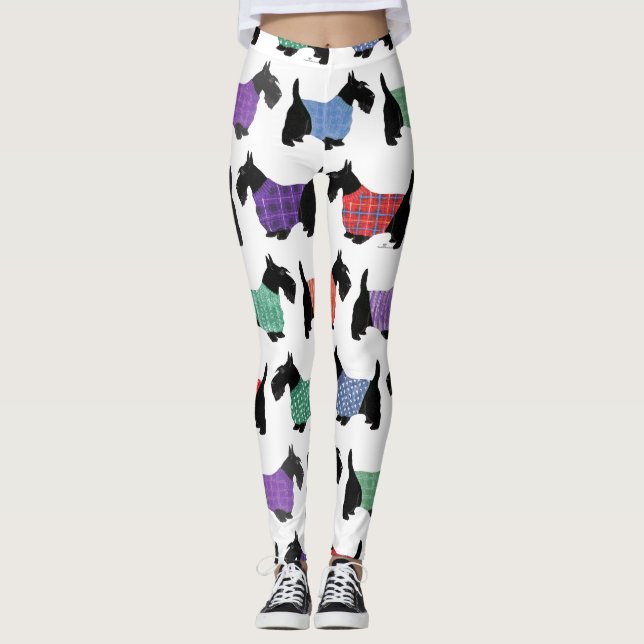 Collants Chien Scottie (Devant)