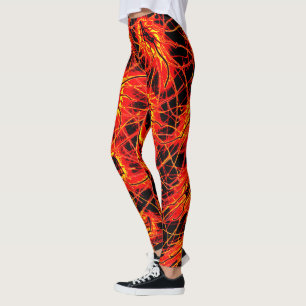 Collants Cosmic Galaxy – Art spatial néon