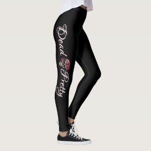 Collants crâne floral Dead Pretty