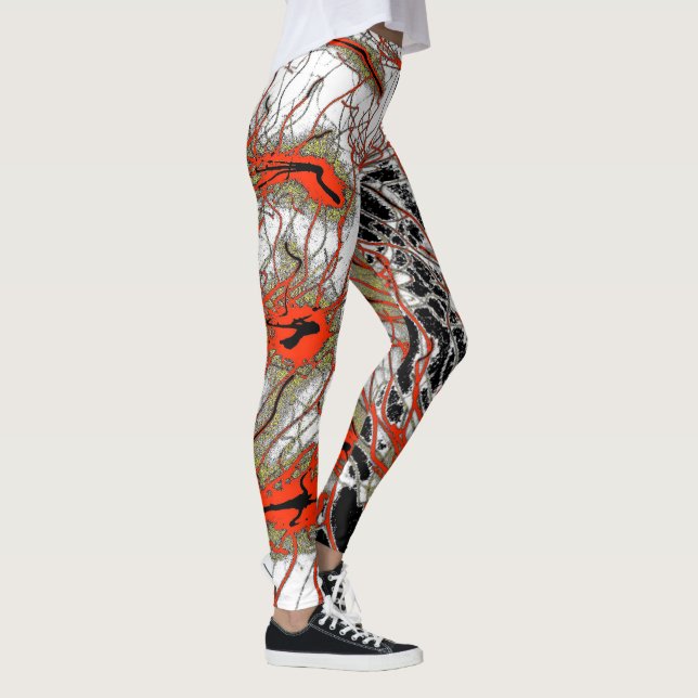 Collants d'art abstrait (Droite)