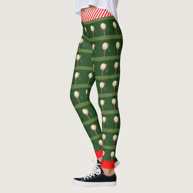Collants de golf de Noël tendance (Gauche)