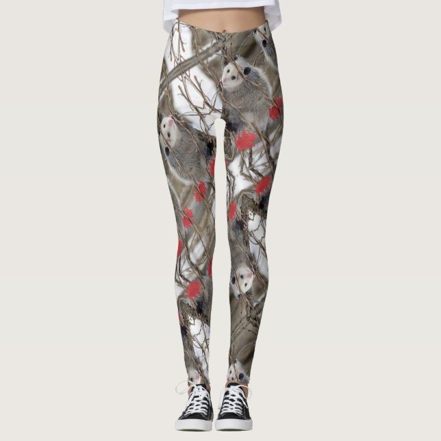 Collants de la nature de l'opossum (Devant)