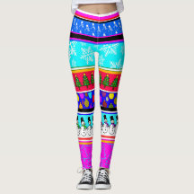 Collants de Noël Colorés