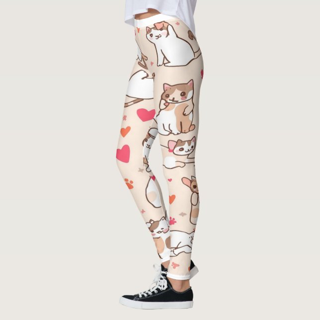 Collants drôles de chat (Gauche)