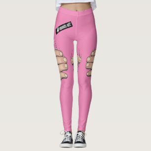 Collants drôles Risque Pink Prude Humour