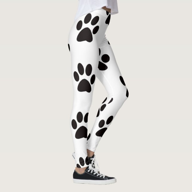Collants Empreintes de Patte de Chat (Droite)