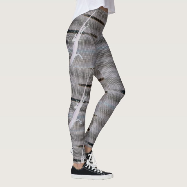 collants en nuances de gris silhouette de lézard a (Droite)