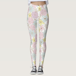 collants fleurs de printemps