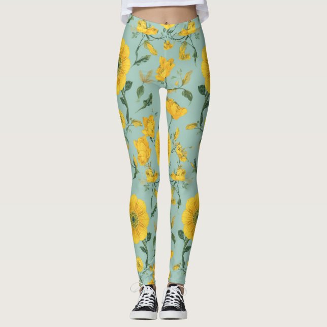 Collants Floraux (Devant)