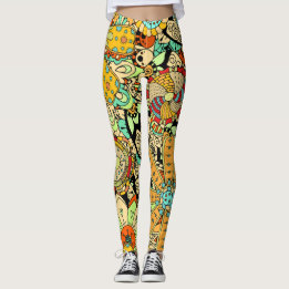 Collants Floraux