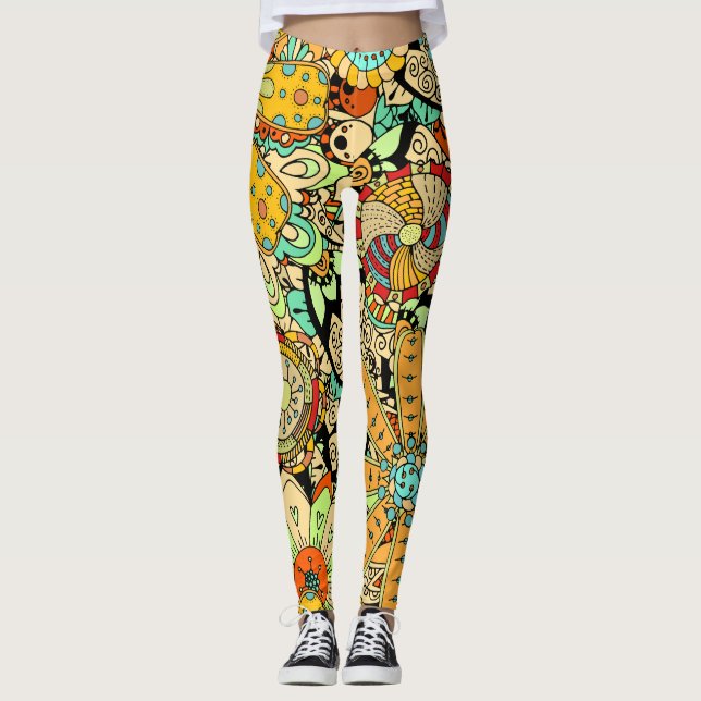 Collants Floraux (Devant)