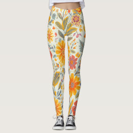 Collants Floraux