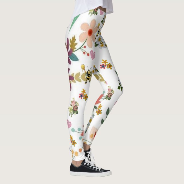 Collants Floraux Bumblebee (Droite)