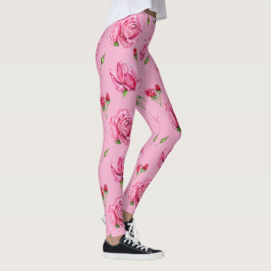 collants floraux pivoine