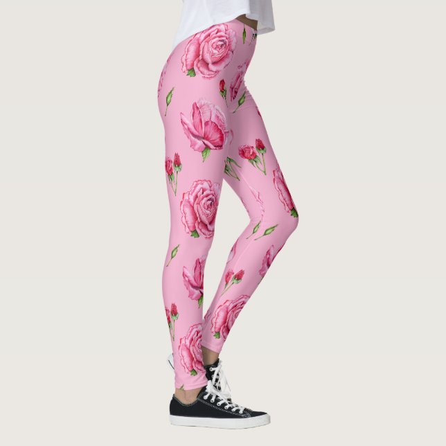 collants floraux pivoine (Droite)