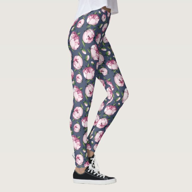 collants floraux pivoine (Droite)