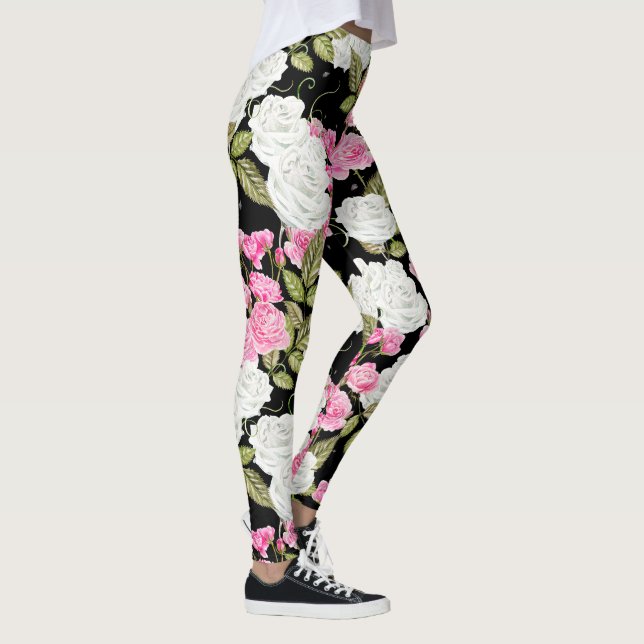 collants floraux pivoine (Droite)
