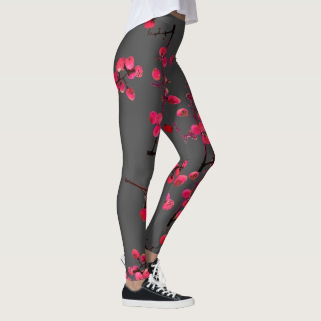 Collants Fruites Rose Arbre Poivré Rêveur (Droite)