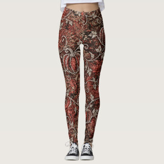 Collants gothiques d'Halloween avec vigne de citro