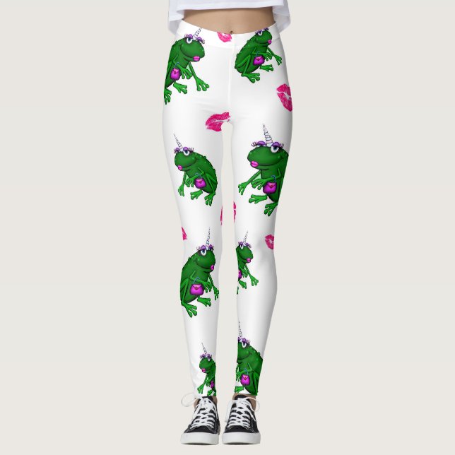 Collants Grenouilles Et Baisers (Devant)